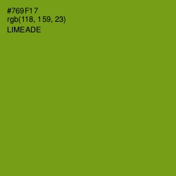 #769F17 - Limeade Color Image