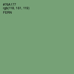 #76A177 - Fern Color Image