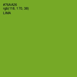 #76AA26 - Lima Color Image