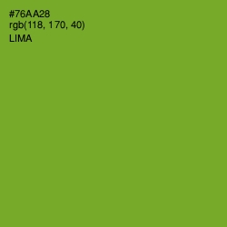 #76AA28 - Lima Color Image