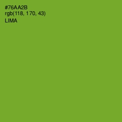 #76AA2B - Lima Color Image