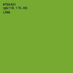 #76AA31 - Lima Color Image