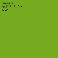#76AB1F - Lima Color Image