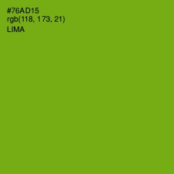 #76AD15 - Lima Color Image