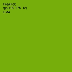 #76AF0C - Lima Color Image