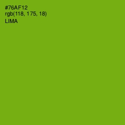 #76AF12 - Lima Color Image