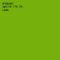 #76B00C - Lima Color Image