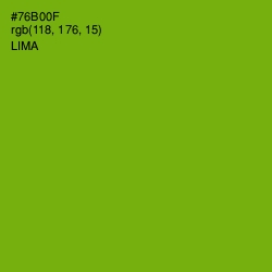 #76B00F - Lima Color Image