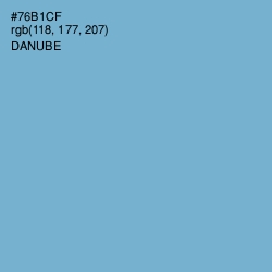 #76B1CF - Danube Color Image