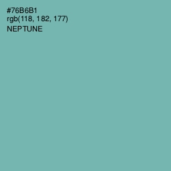 #76B6B1 - Neptune Color Image