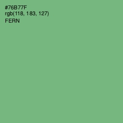 #76B77F - Fern Color Image