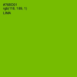 #76BD01 - Lima Color Image