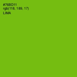 #76BD11 - Lima Color Image