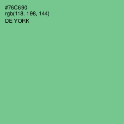 #76C690 - De York Color Image