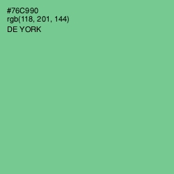 #76C990 - De York Color Image