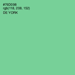 #76D098 - De York Color Image