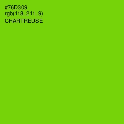 #76D309 - Chartreuse Color Image