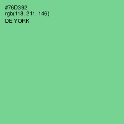 #76D392 - De York Color Image