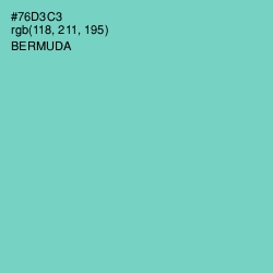 #76D3C3 - Bermuda Color Image