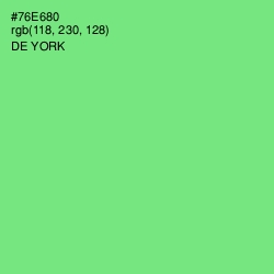 #76E680 - De York Color Image