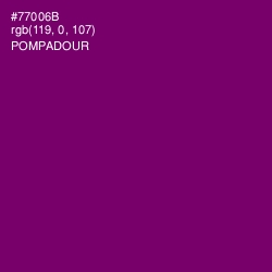 #77006B - Pompadour Color Image