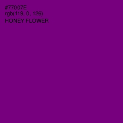 #77007E - Honey Flower Color Image