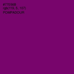 #77056B - Pompadour Color Image