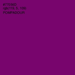 #77056D - Pompadour Color Image