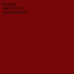 #770609 - Venetian Red Color Image