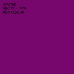 #77076D - Pompadour Color Image