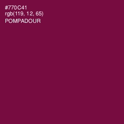 #770C41 - Pompadour Color Image