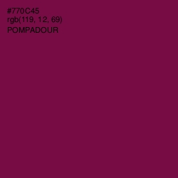 #770C45 - Pompadour Color Image