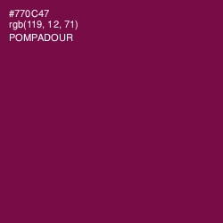 #770C47 - Pompadour Color Image