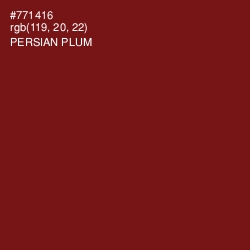 #771416 - Persian Plum Color Image