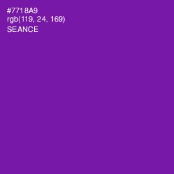 #7718A9 - Seance Color Image