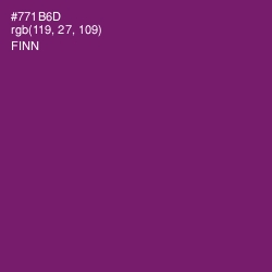 #771B6D - Finn Color Image