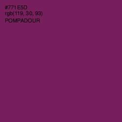 #771E5D - Pompadour Color Image