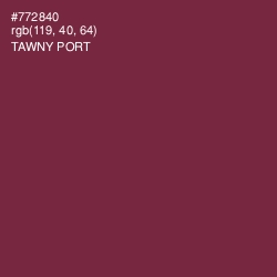 #772840 - Tawny Port Color Image