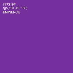 #77319F - Eminence Color Image