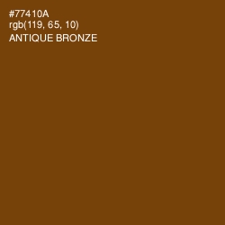 #77410A - Antique Bronze Color Image