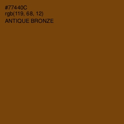 #77440C - Antique Bronze Color Image