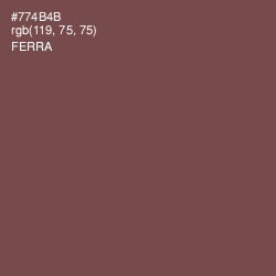 #774B4B - Ferra Color Image