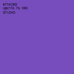 #774CBD - Studio Color Image