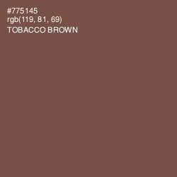 #775145 - Tobacco Brown Color Image