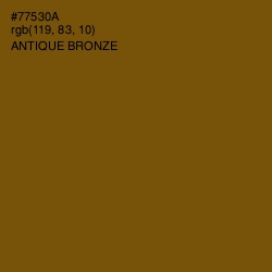 #77530A - Antique Bronze Color Image