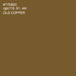 #775B2C - Old Copper Color Image