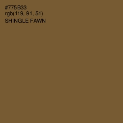 #775B33 - Shingle Fawn Color Image