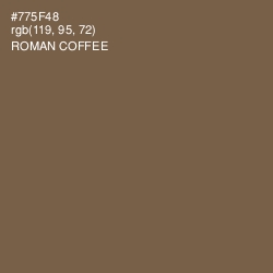 #775F48 - Roman Coffee Color Image