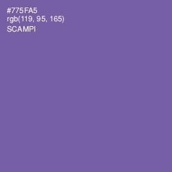 #775FA5 - Scampi Color Image
