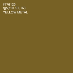 #776125 - Yellow Metal Color Image